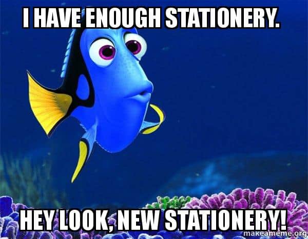 stationery meme