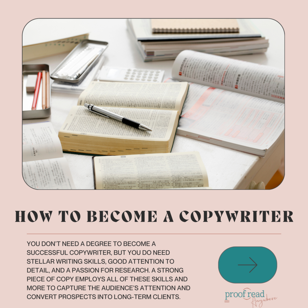 How to become a copywriter
