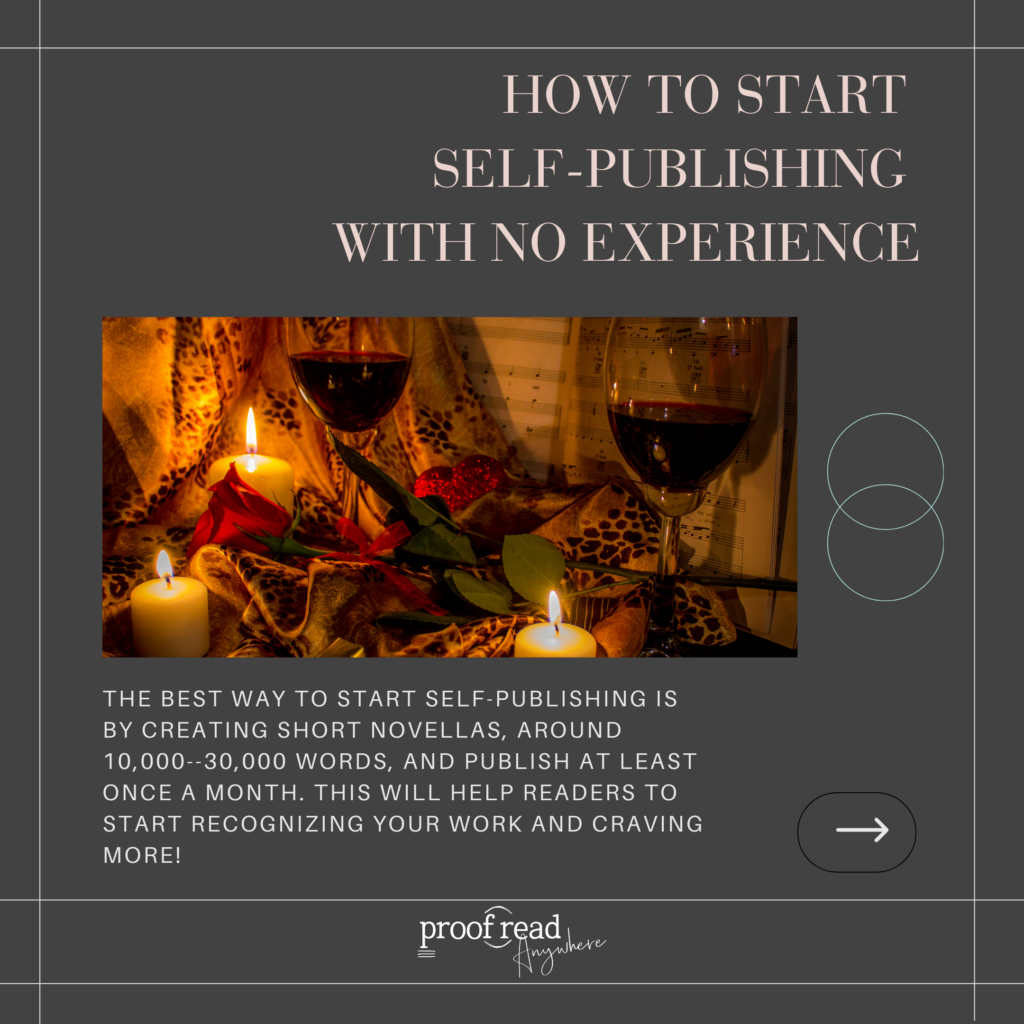 How to start self-publishing with no experience
