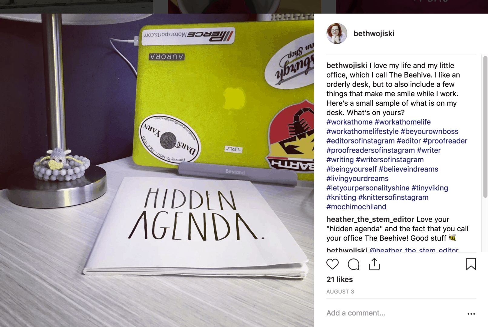 Beth got FOUR proofreading clients by speaking up at a local workshop.