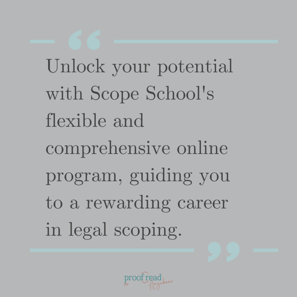 Scope school quote